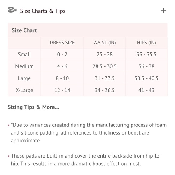 NWT Thick padded panties with waist cinching band for tummy control. - Picture 6 of 6